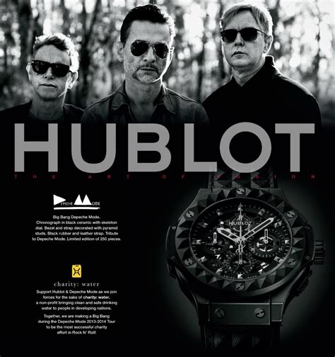 depeche mode hublot replica|depeche mode watch.